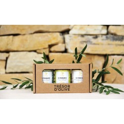 Trio découverte - Huiles d'olive aromatisées