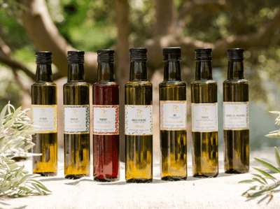 Olive oils made in France
